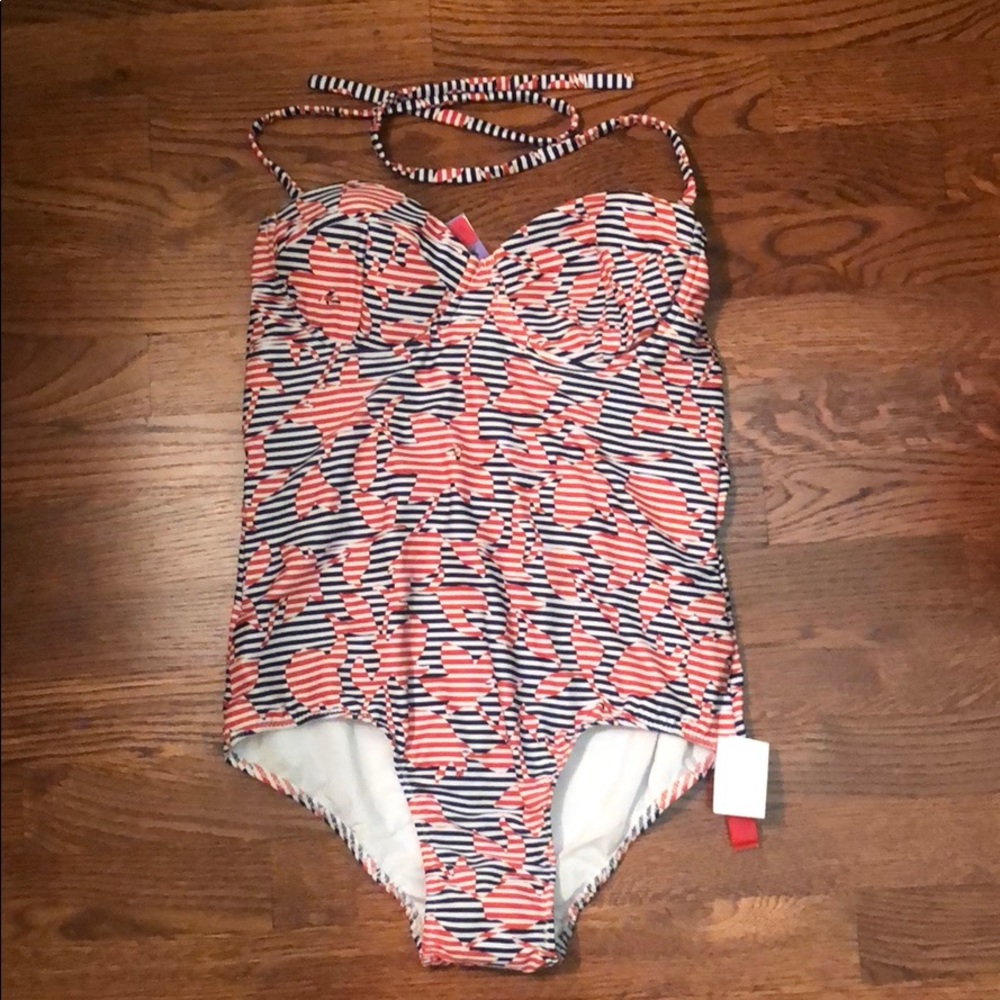 ONE PIECE SWIM SUIT - SIZE LARGE